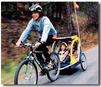 Remolque Bicicleta Carrito para Niños